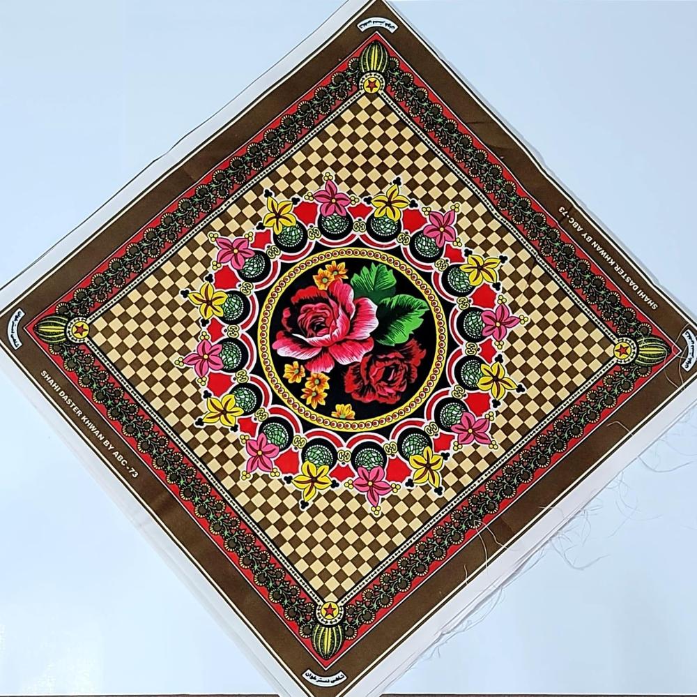 12 Pcs Cotton Printed Dastarkhwan