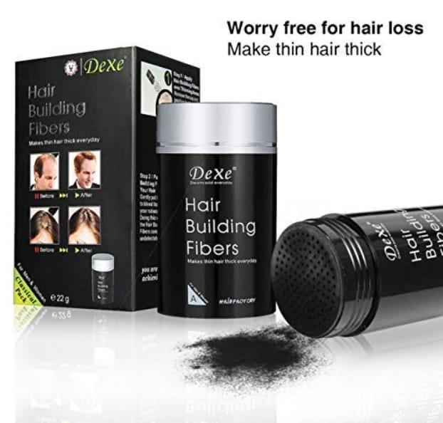 High Pigmented Anti-Hair Fall Hair Building Fiber - 20g for All Hair Types