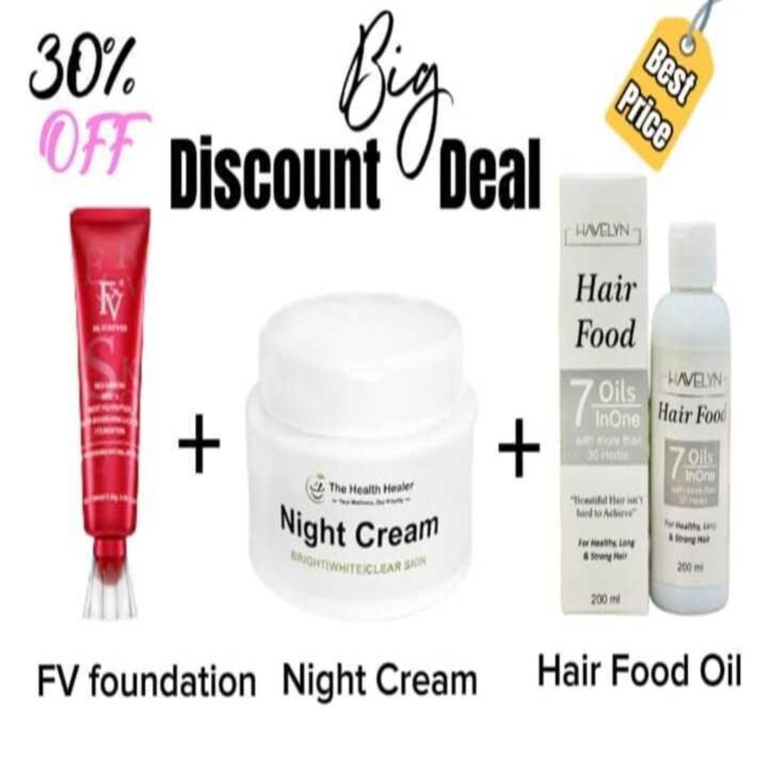 3 in 1 Skincare & Haircare Bundle