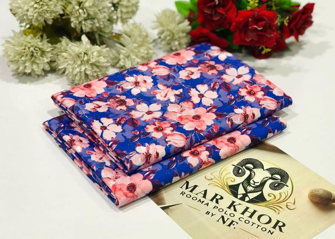 2 Pcs Women's Unstitched Printed Suit