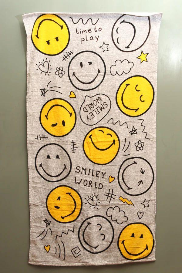 1 Pc Terry Cotton Printed Bath Towel 1
