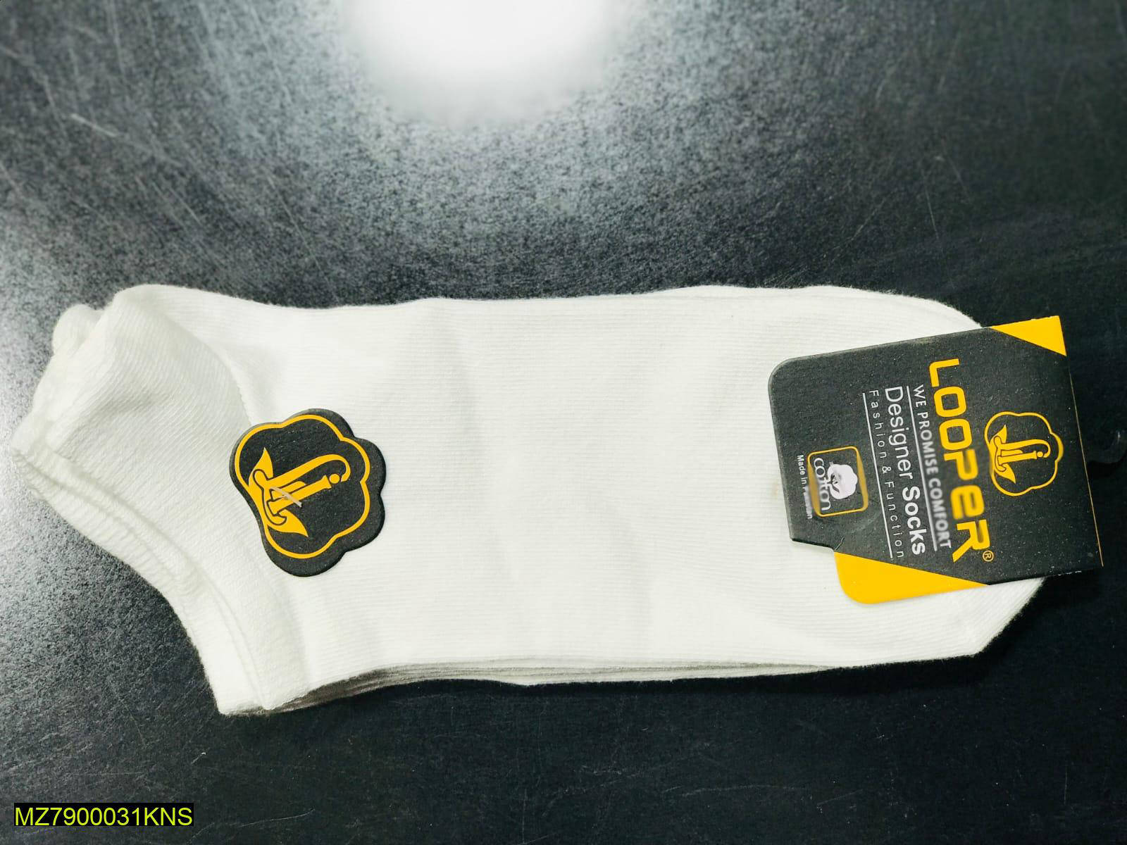 Men's Cotton Ankle Socks Pack of 6