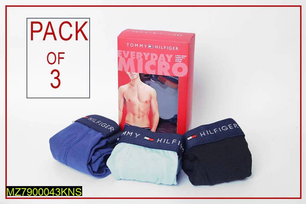 Men's Cotton Boxer Briefs, Pack Of 3