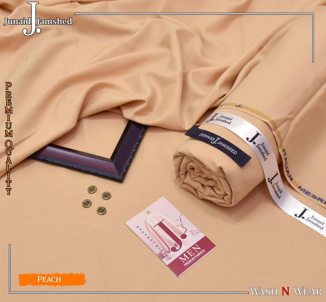 Men’s Unstitched Wash And Wear Plain Suit