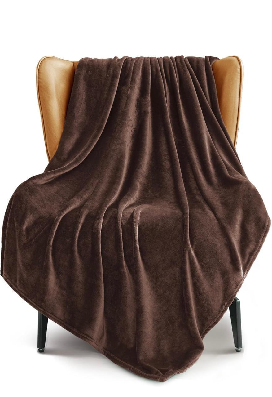 Fleece Plain Double Bed Blanket