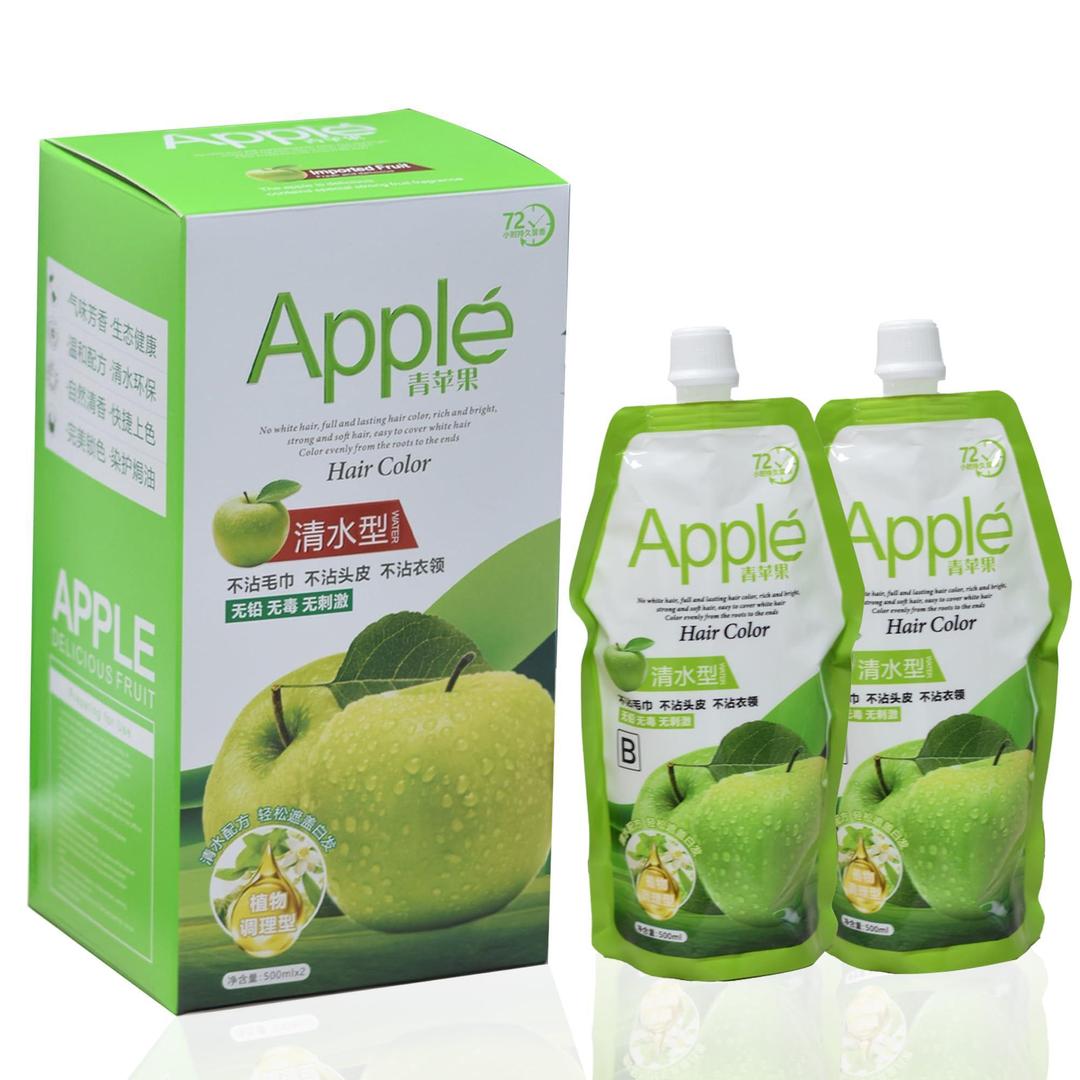 Smooth Anti-Dandruff Hair Dye - 2 Pcs, 1000ml for All Hair Types