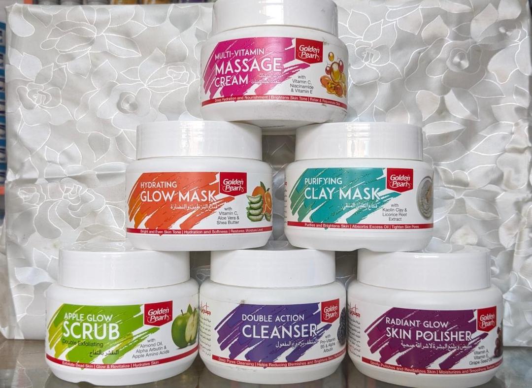 Whitening and Brightening Facial Kit - 6 Pcs Exfoliator for All Skin Types