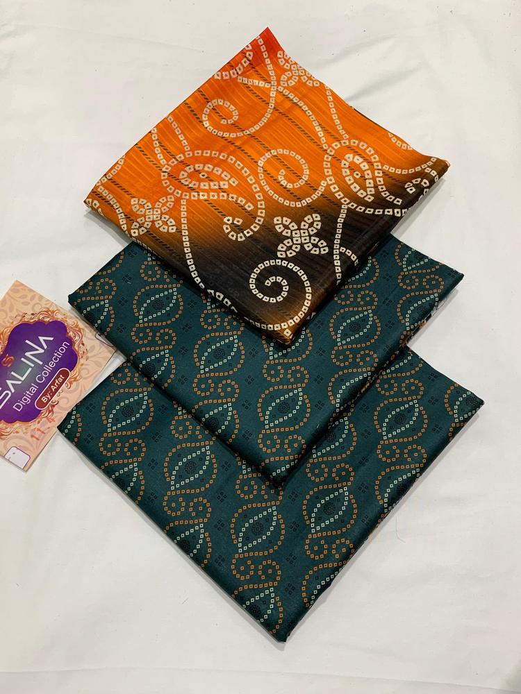 3 Pcs Women's Unstitched Lawn Digital Print Suit