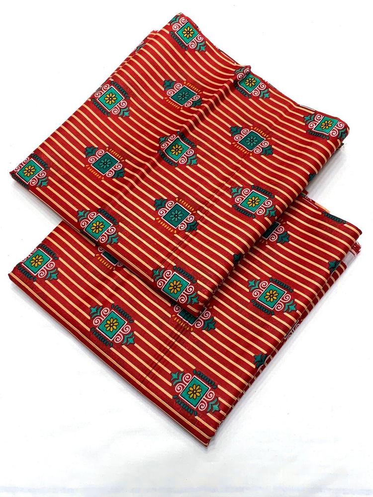 2 Pcs Women's Unstitched Lawn Digital Print Suit