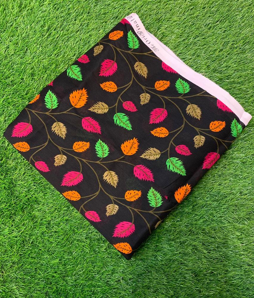 2 Pcs Women's Unstitched Lawn Digital Print Suit