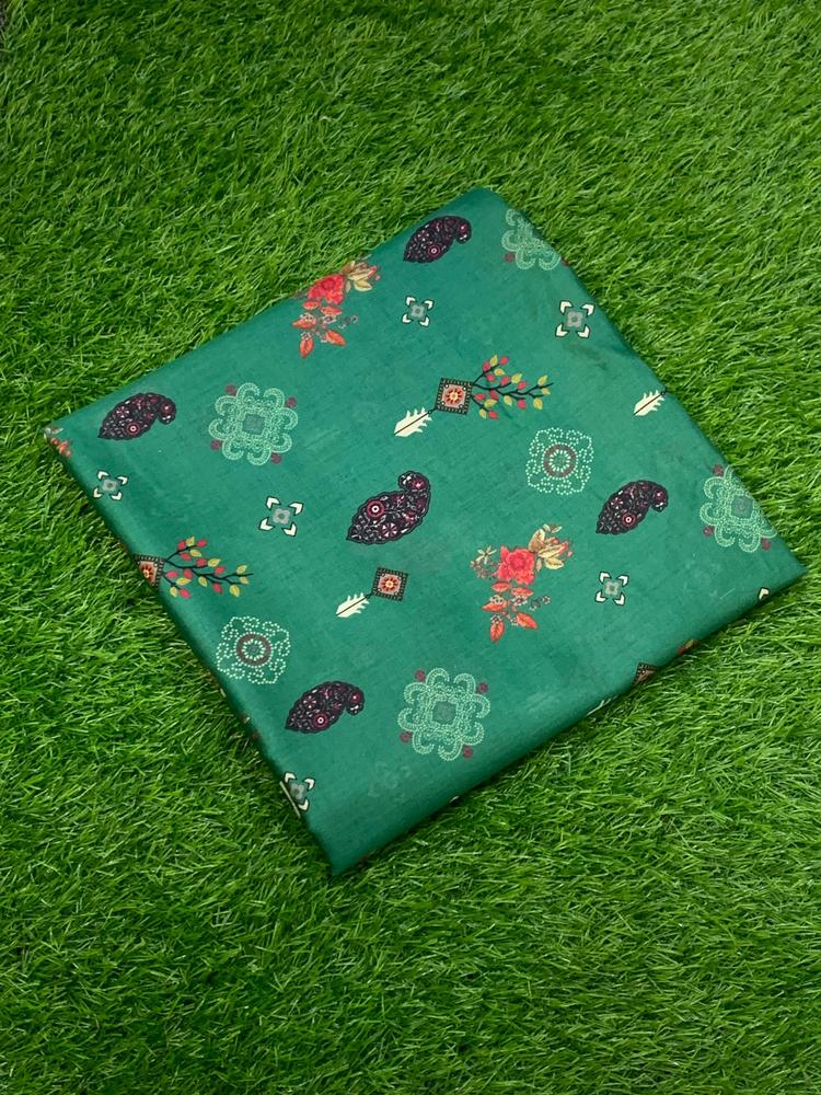 2 Pcs Women's Unstitched Lawn Digital Print Suit