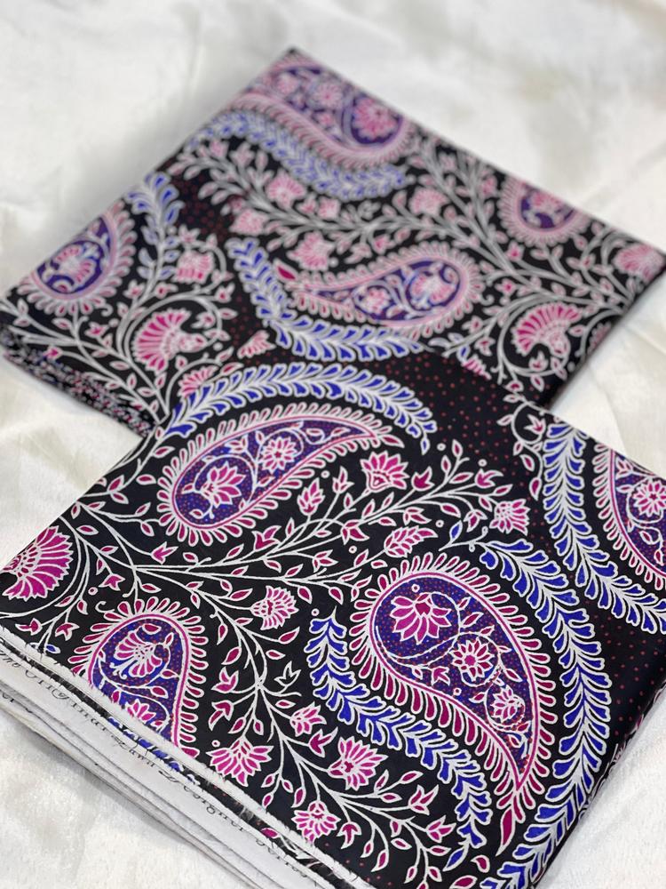 2 Pcs Women's Unstitched Lawn Digital Print Suit