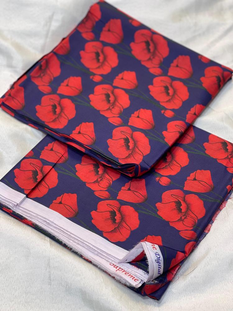 2 Pcs Women's Unstitched Lawn Digital Print Suit