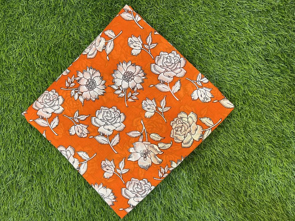 2 Pcs Women's Unstitched Lawn Printed Suit