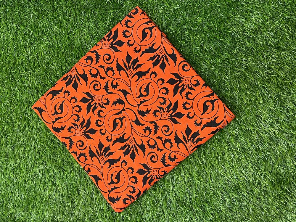 2 Pcs Women's Unstitched Lawn Printed Suit