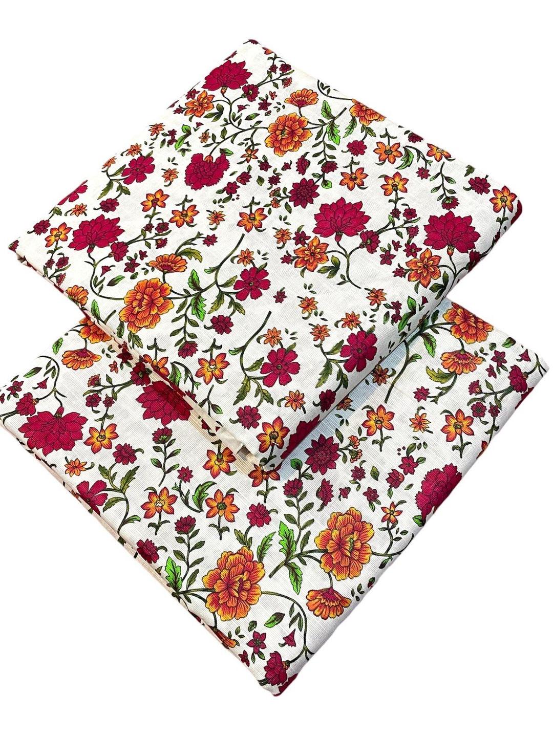 2 Pcs Women's Unstitched Khaddar Printed Suit