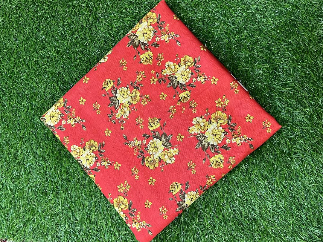 2 Pcs Women's Unstitched Khaddar Printed Suit