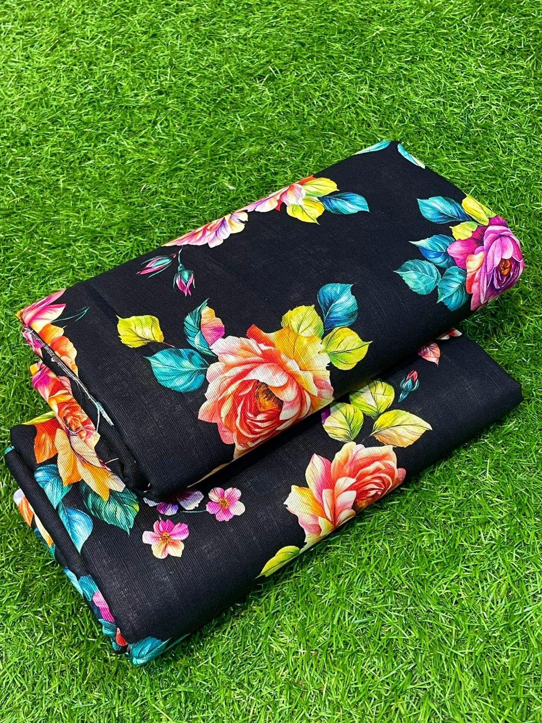 2 Pcs Women's Unstitched Khaddar Printed Suit