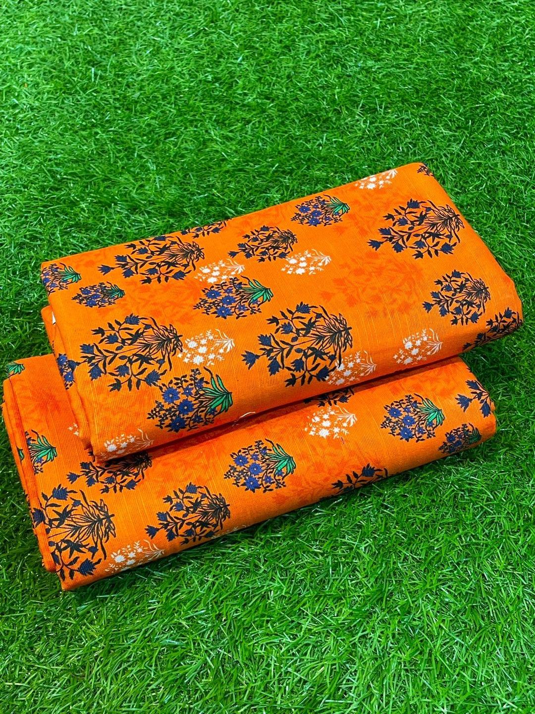 2 Pcs Women's Unstitched Khaddar Printed Suit