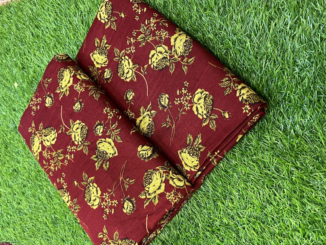 2 Pcs Women's Unstitched Khaddar Printed Suit