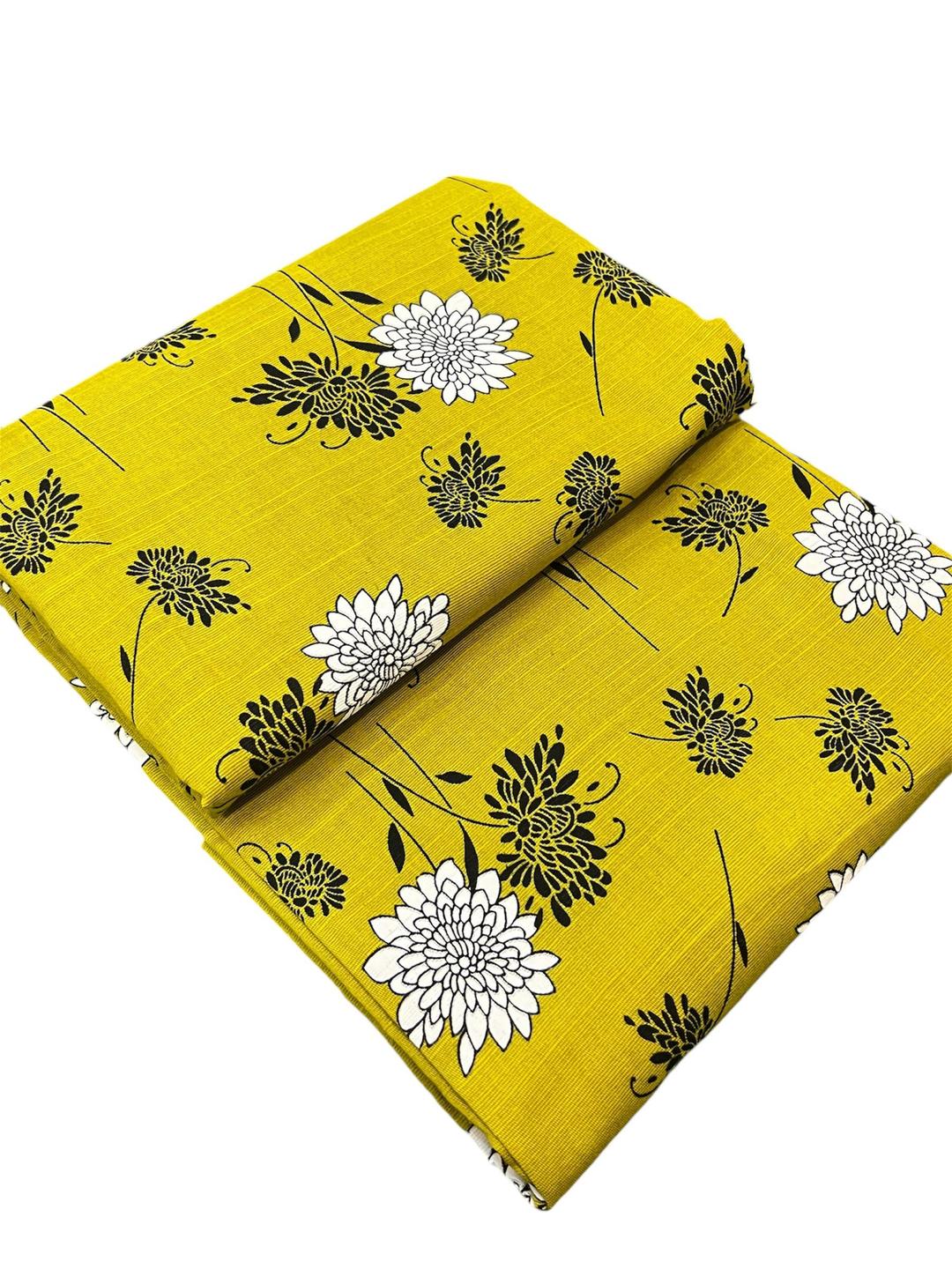 2 Pcs Women's Unstitched Khaddar Printed Suit