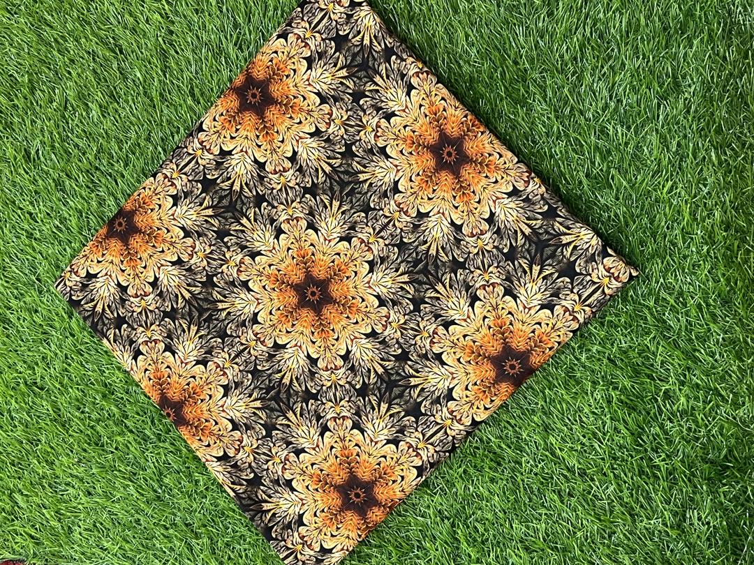 2 Pcs Women's Unstitched Khaddar Printed Suit