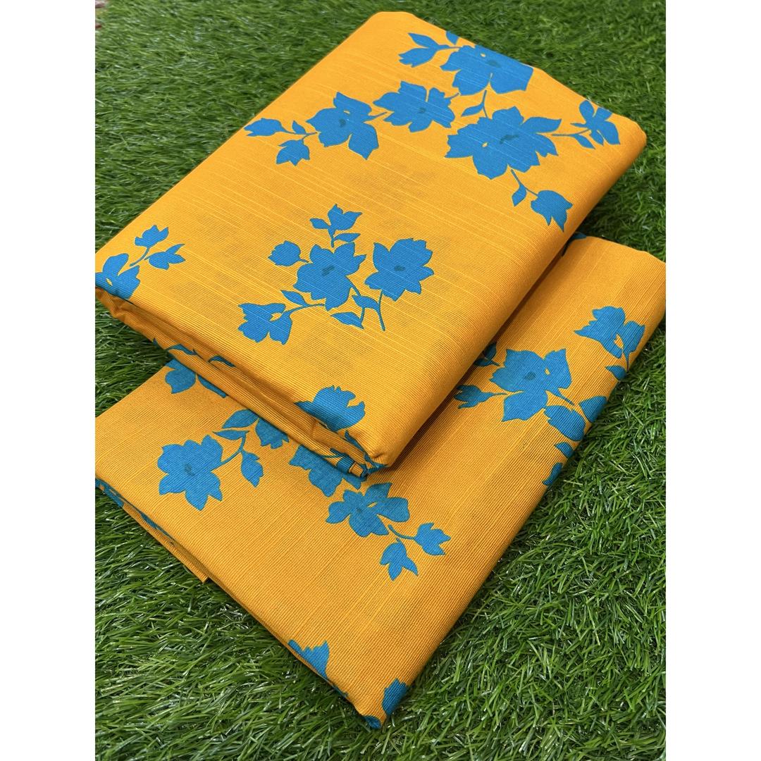 2 Pcs Women's Unstitched Khaddar Printed Suit