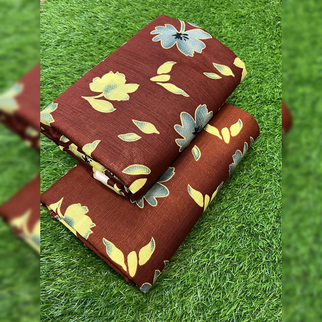 2 Pcs Women's Unstitched Khaddar Printed Suit