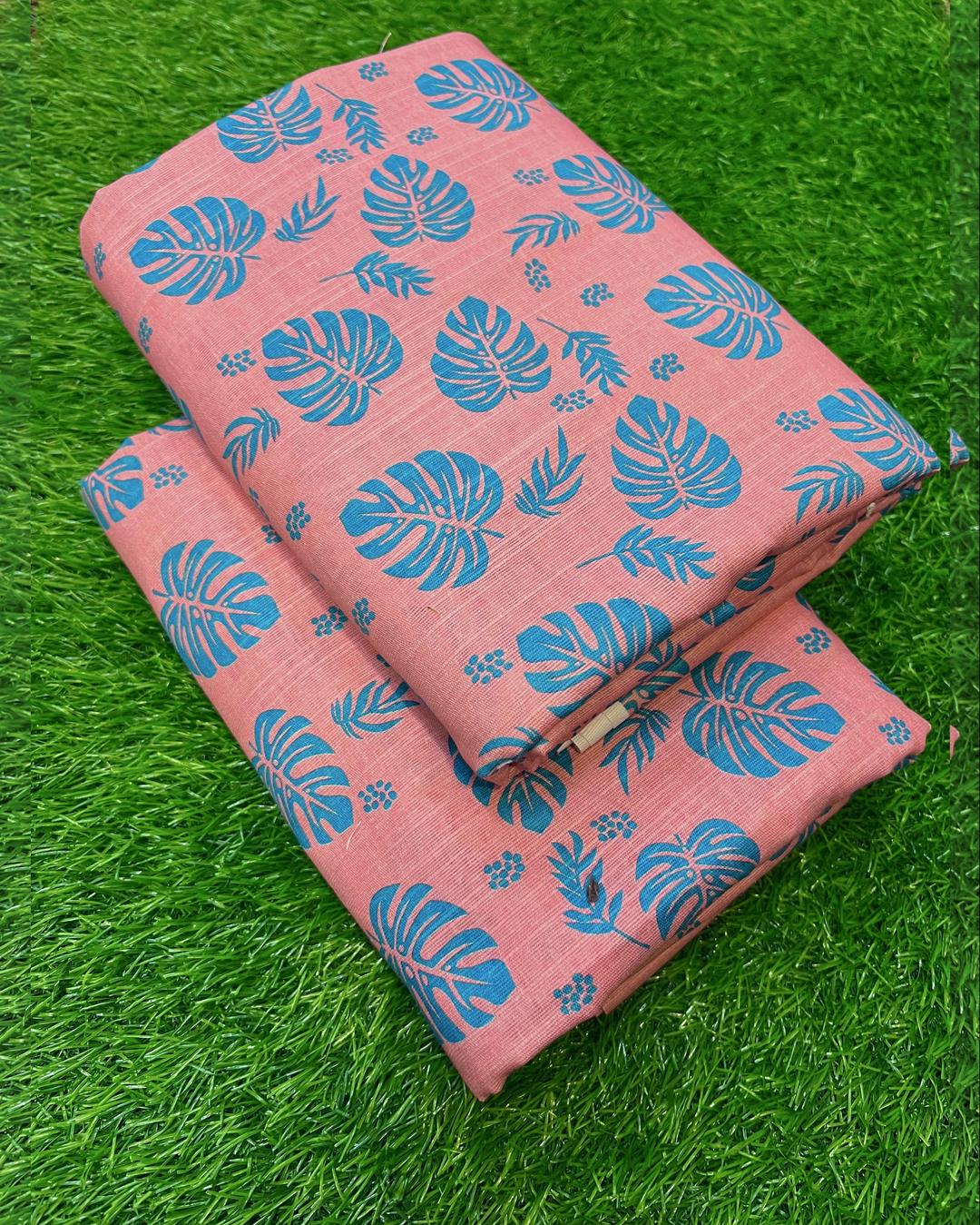 2 Pcs Women's Unstitched Printed Suit