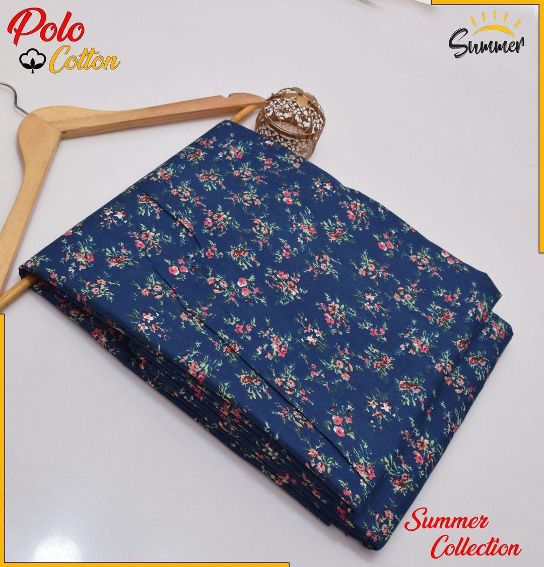 2 Pcs Women's Unstitched Printed Suit