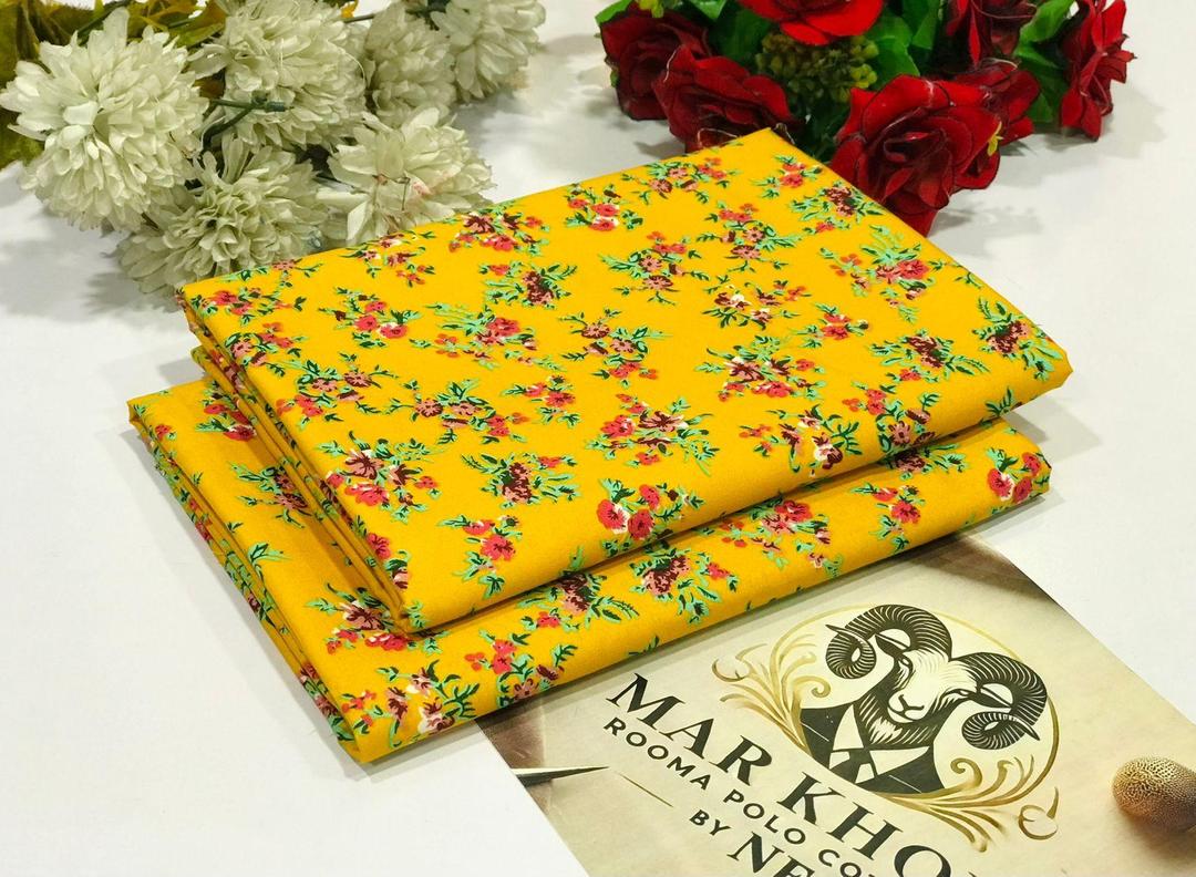 2 Pcs Women's Unstitched Printed Suit