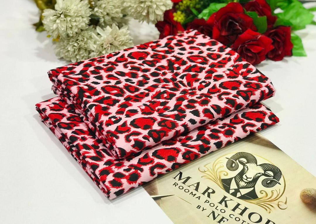 2 Pcs Women's Unstitched Printed Suit