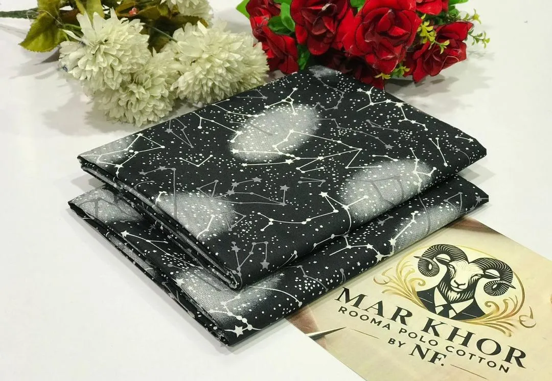 2 Pcs Women's Unstitched Printed Suit