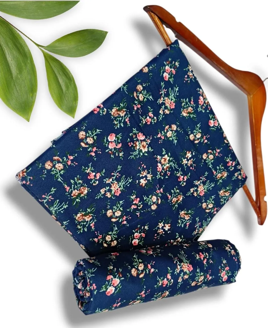 2 Pcs Women's Unstitched Printed Suit