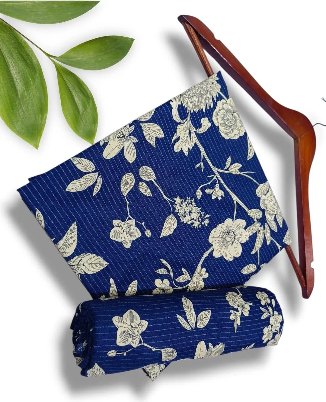 2 Pcs Women's Unstitched Printed Suit