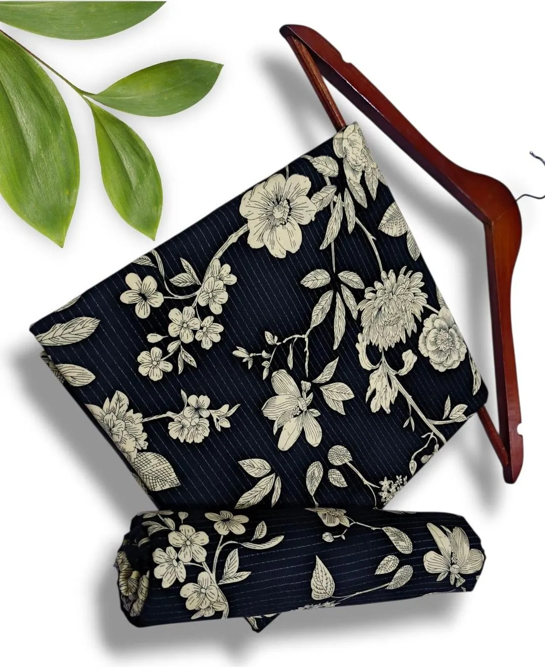 2 Pcs Women's Unstitched Printed Suit