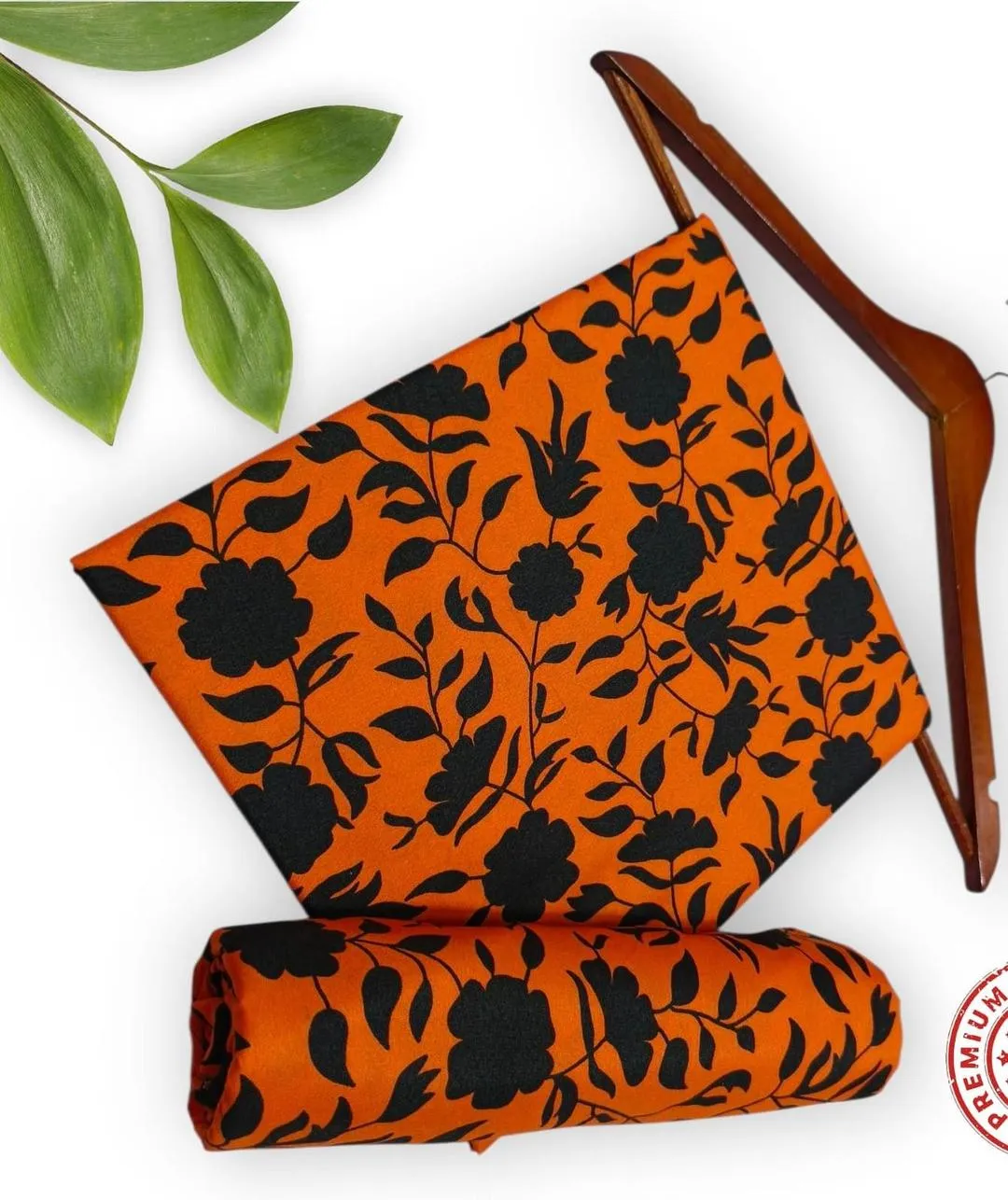 2 Pcs Women's Unstitched Printed Suit