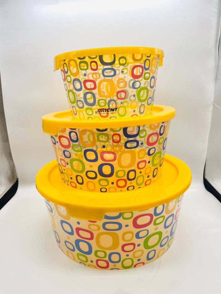 Multipurpose Storage Container, Pack Of 3