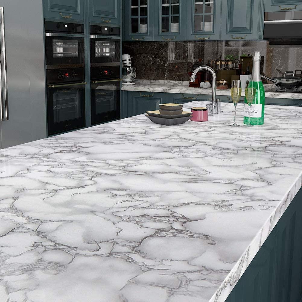 Modern Abstract Marble Sheet - 2 Pcs for Stylish Decor Enhancement