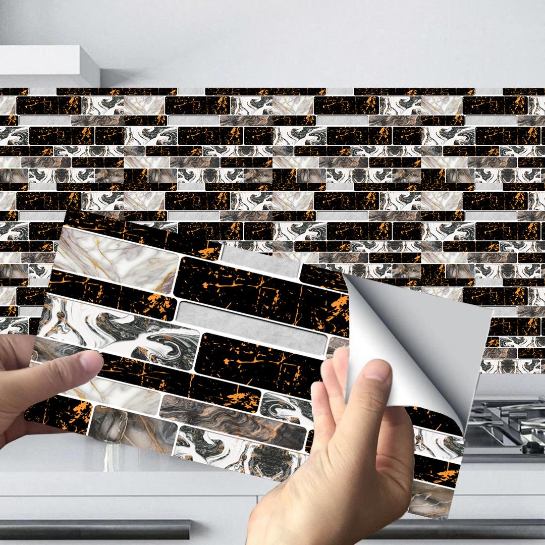 Modern Design Quartz Wall Stickers – 100 Pcs for Trendy Home Decor