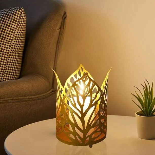 Leaf Table Lamp - Perfect for Camping & Home Use
