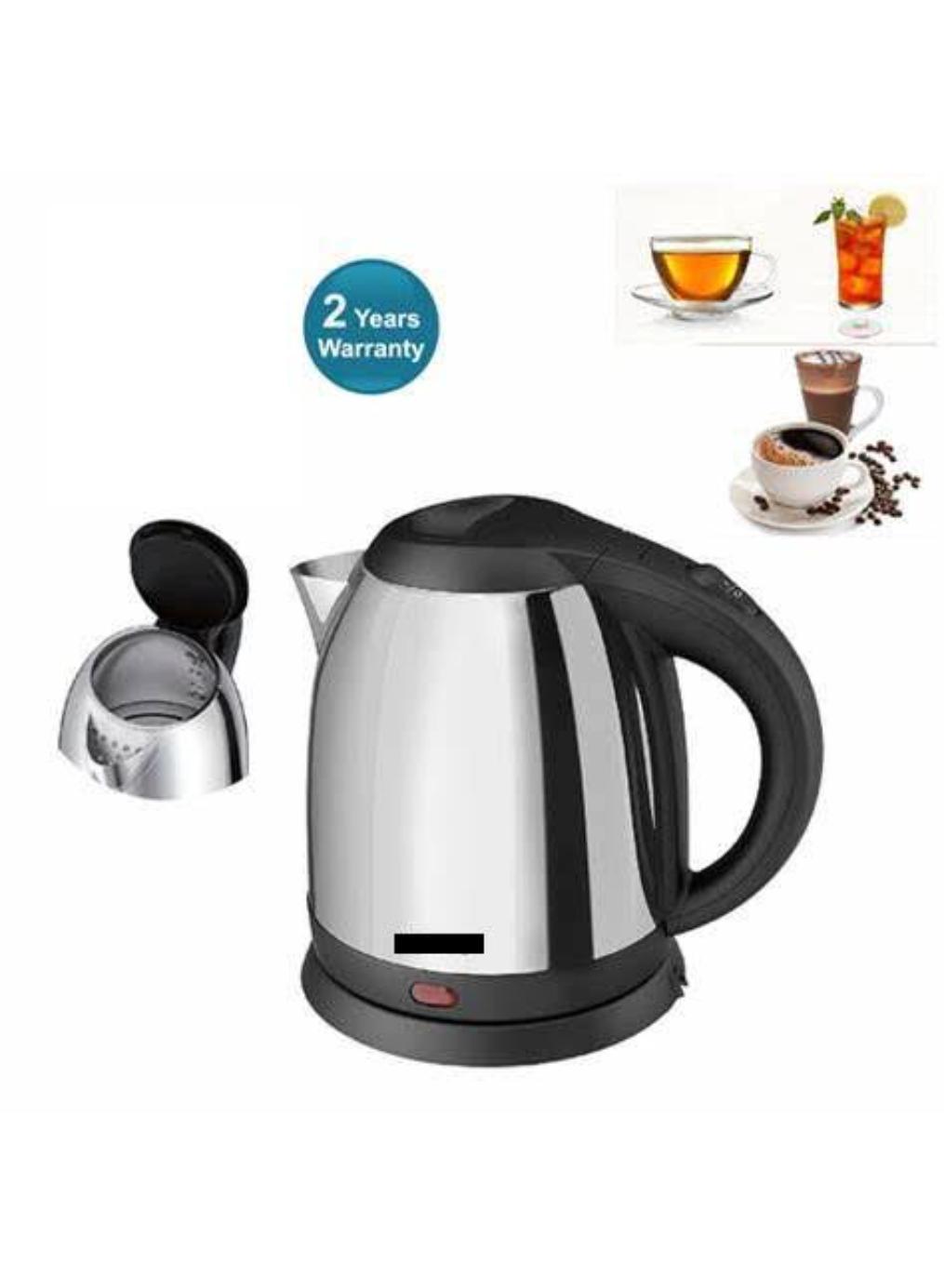 Cordless Electric Kettle - 1 Pc Stainless Steel Portable Design