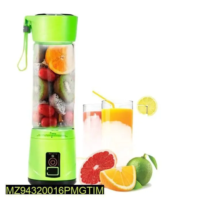 Electric Juicer Blender Green Portable Fresh Juice Maker