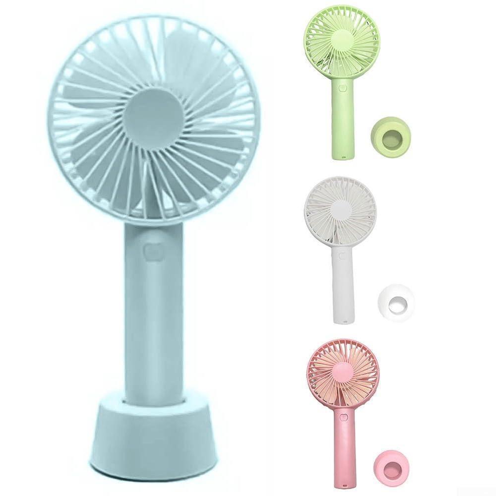 Portable Mini Fan - Rechargeable, Black, Perfect for On-the-Go Cooling