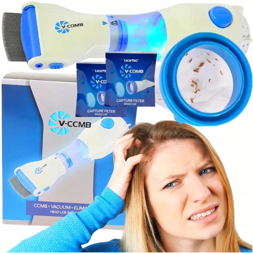  Anti-Lice Electric V Comb