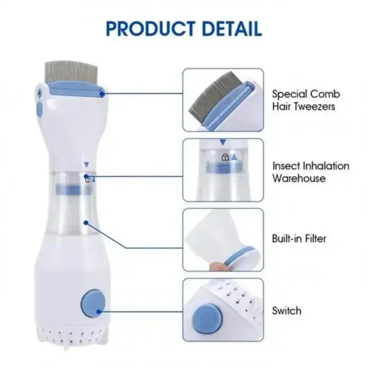 Electric Anti-Lice Comb for Kids & Adults