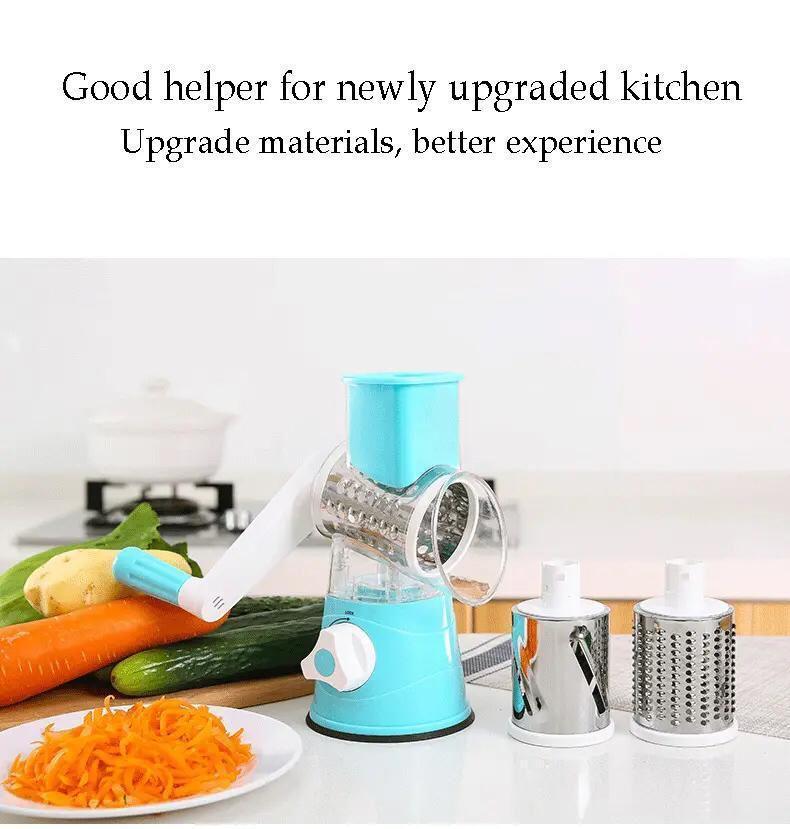 Easy To Clean & Efficient Vegetable Cutter - 1 Pc Green Kitchen Essential
