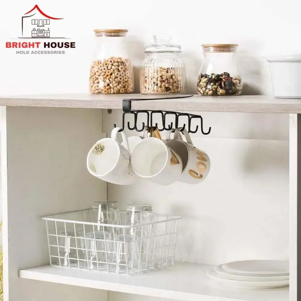 Cabinet Duel Cups Hanger to Save Space 