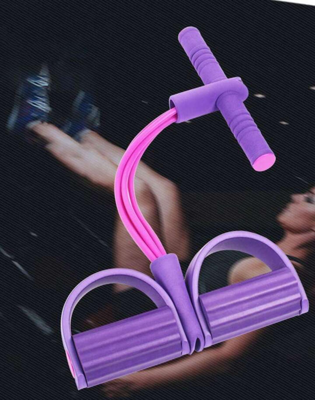Purple Foam Pull Rope 47x25cm for Home Gym Workout