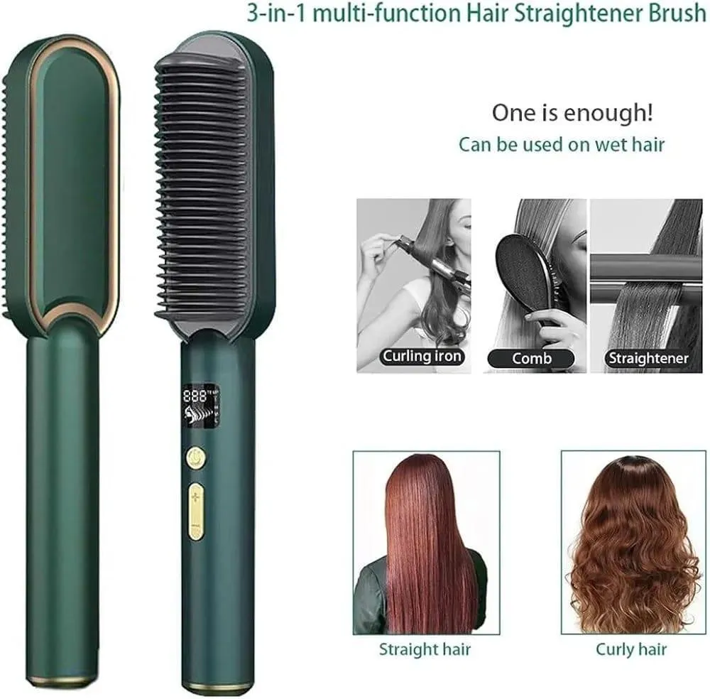 909 Fast Drying HairStraightener Brush